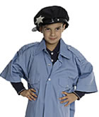 boy in police costume