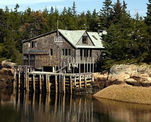 house on water
