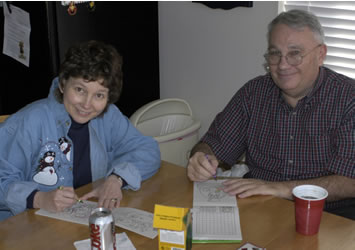 Annette and Bill coloring