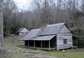 Old House in Smoky Mountain National Park
