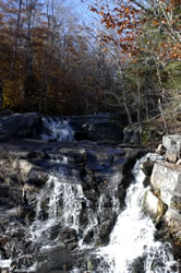 falls near Stinson lake