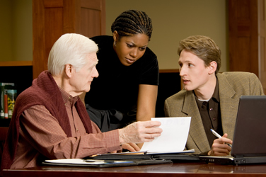 Discussion in library