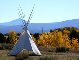 teepee at Big Hole