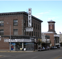 Deer Lodge downtown