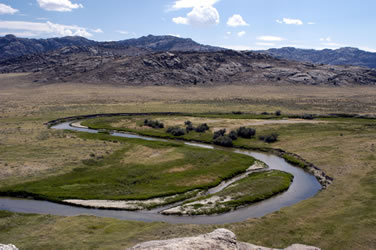 independence rock view