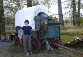 Annette and Wagon