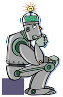 robot thinker