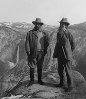 John Muir and Theodore Roosevelt