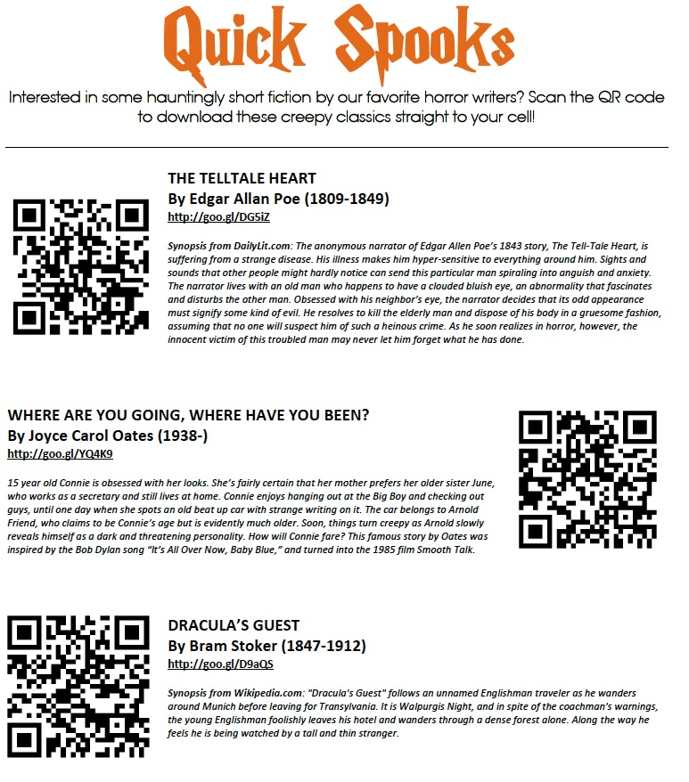 So if your school restricts , this QR code works as an