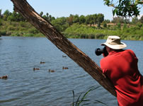 Larry with camera