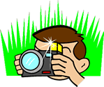 clipart of man with camera