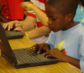 boy at computer