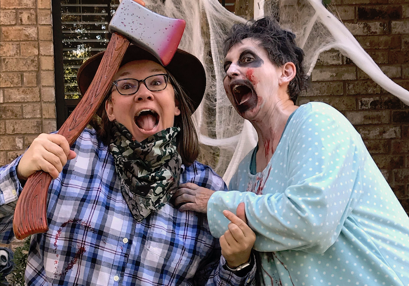 Arrion and Annette Halloween