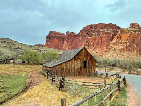 Barn in Capitol Reef National Park